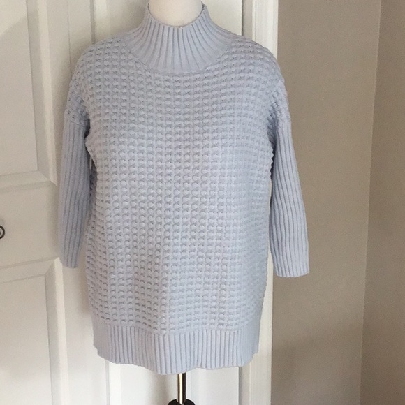 French Connection Sweaters - French Connection Light Blue Sweater